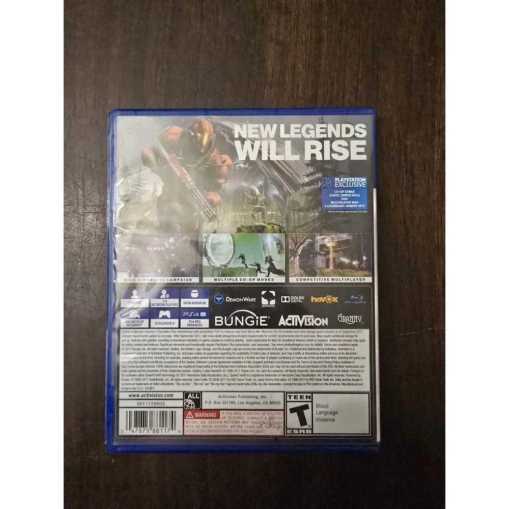 Destiny 2 - Standard Edition - Sony PlayStation 4  PS4‎ Tested and Working
